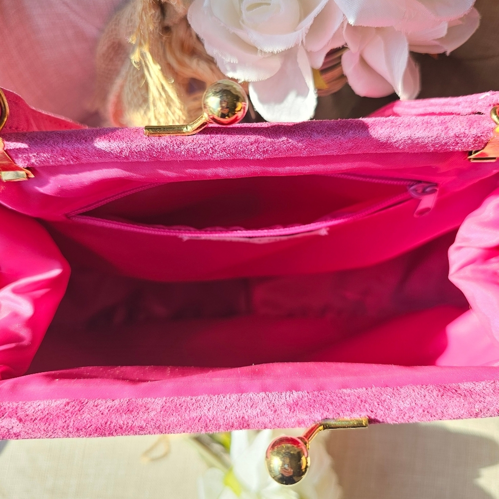 Vintage Kisslock Framed Bag Purse Bundle ( x 3 ) Pink / Purple - Picture 6 of 16
